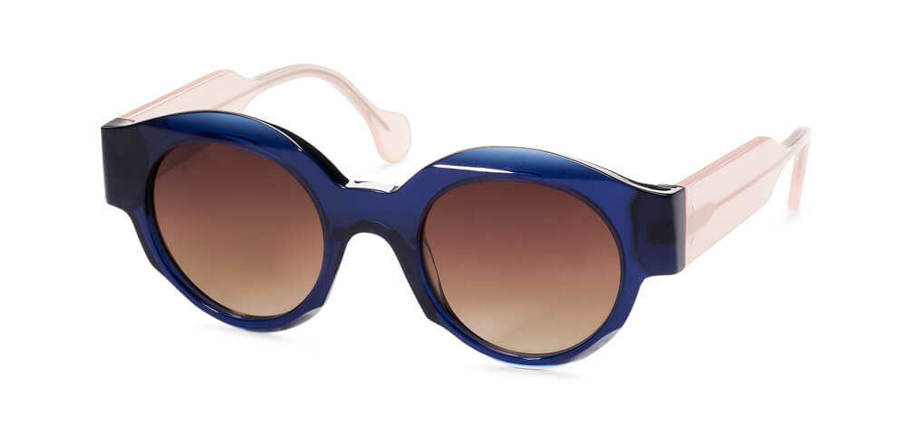 BLUE - Gradient Brown Lens