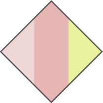 PINK / YELLOW/ GREY