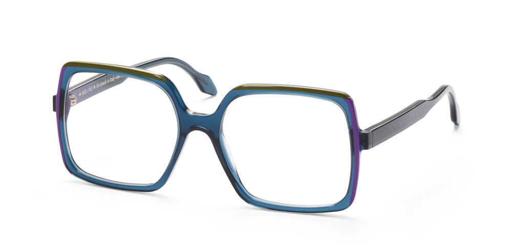 GREEN / SLATE BLUE / PURPLE