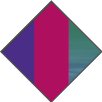 PURPLE / BRIGHT PINK / GRADIENT GREEN-LIGHT BLUE