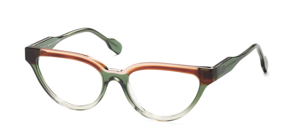 PINK / BROWN HAVANA / GRADIENT GREEN