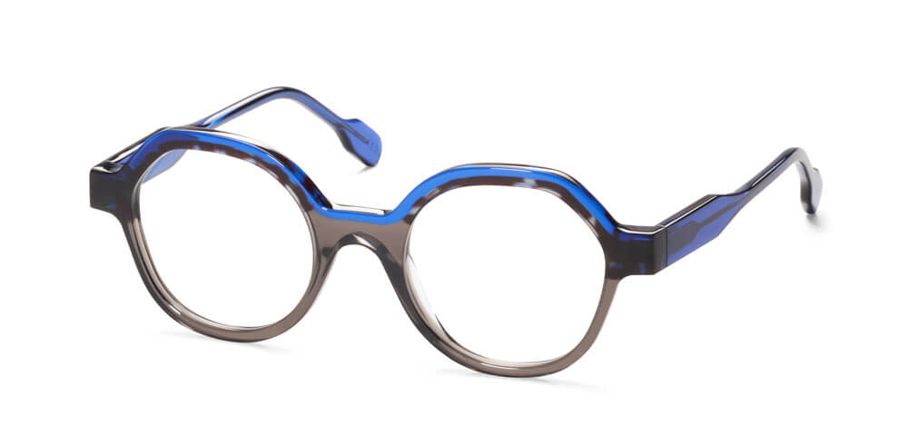 BLUE / BLACK TORTOISE / GREY