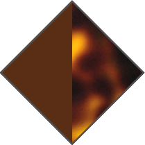 BROWN HAVANA - PLAIN BLUE LENS