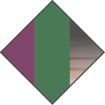 PURPLE / GREEN / GRADIENT GREY-PINK