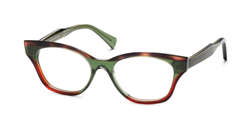 BROWN HAVANA / GREEN / RED