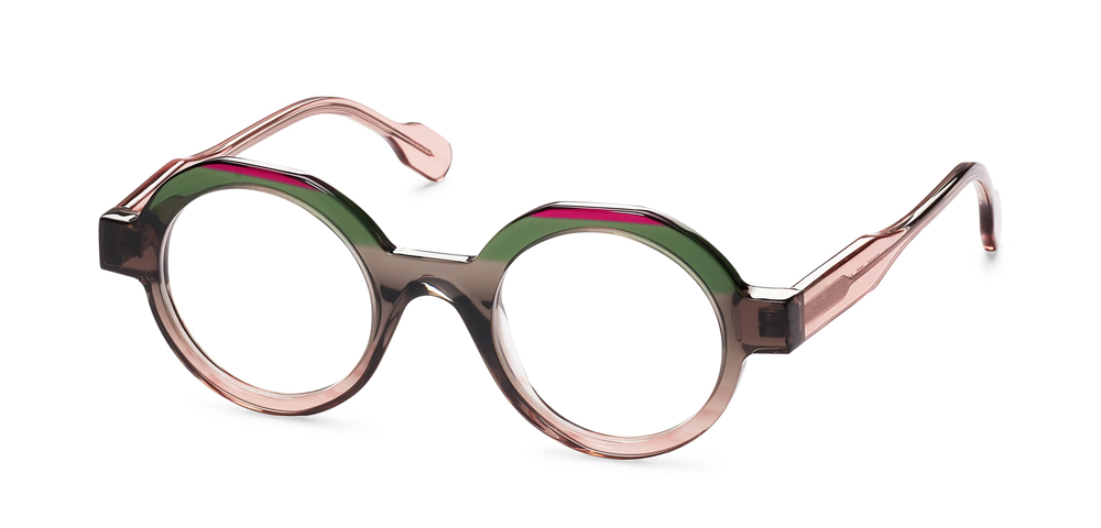 PURPLE / GREEN / GRADIENT GREY-PINK