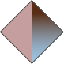 PINK / GRADIENT BROWN-YELLOW