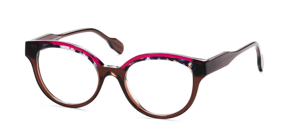 PURPLE / GREEN TORTOISE / BROWN