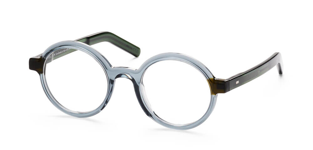 SLATE BLUE / ACID GREEN