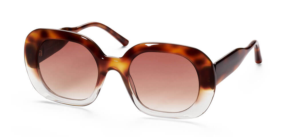 GRADIENT BROWN HAVANA-LIGHT GREY - GRADIENT BROWN LENS