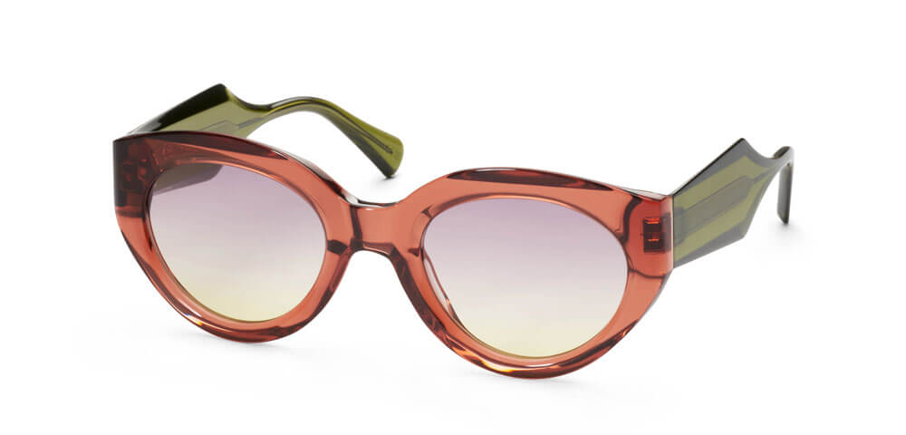 ORANGE - GRADIENT PURPLE-YELLOW LENS