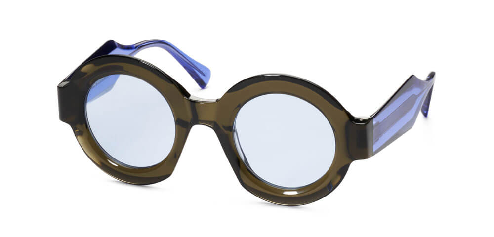 OLIVE GREEN - PHOTOCHROMIC LAVENDER LENS